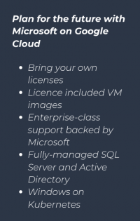 Microsoft on Google Cloud