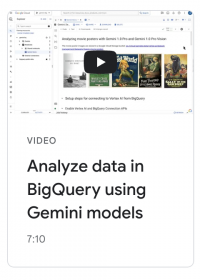 Analyse data in BigQuery using Gemini